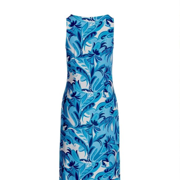 Boston Proper - Beyond Travel Islamorada V Neck Maxi Dress - Size L - Picture 4 of 4